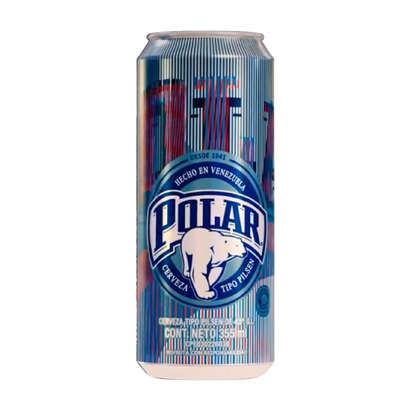 CERVEZA POLAR PILSEN LATA SLEEK 355 ML