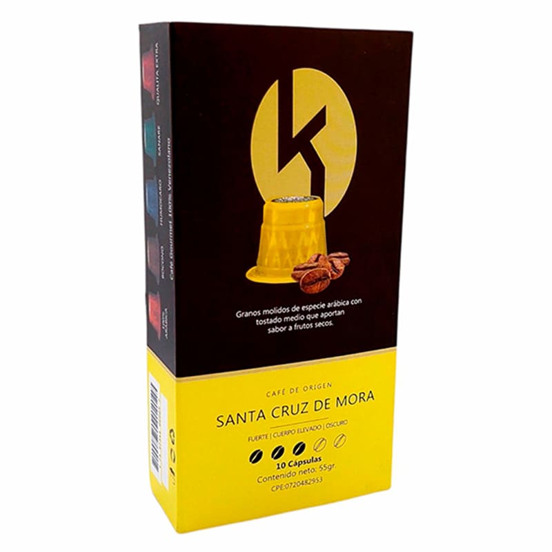 CAFÉ KALDI CAPSULAS SANTA CRUZ DE MORA 10UND
