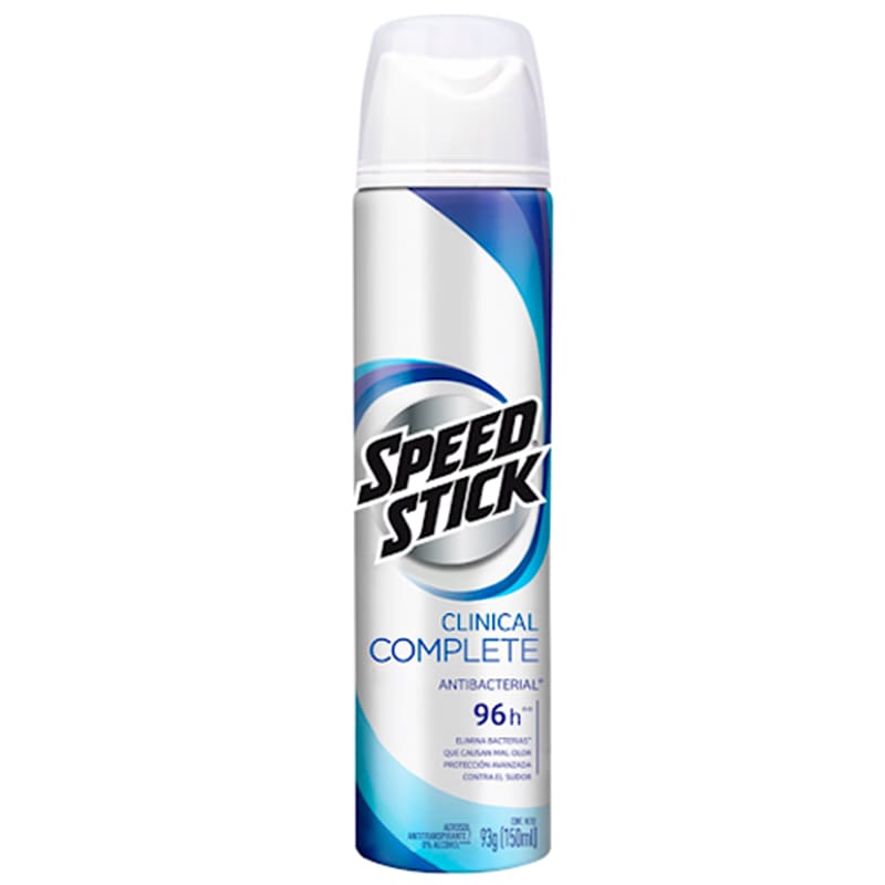DESODORANTE SPEED STICK SPRAY CLINICAL COMPLETE  150ML