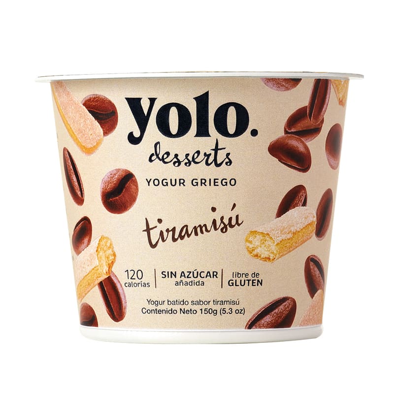 YOGURT GRIEGO TIRAMISU YOLO 150 GR