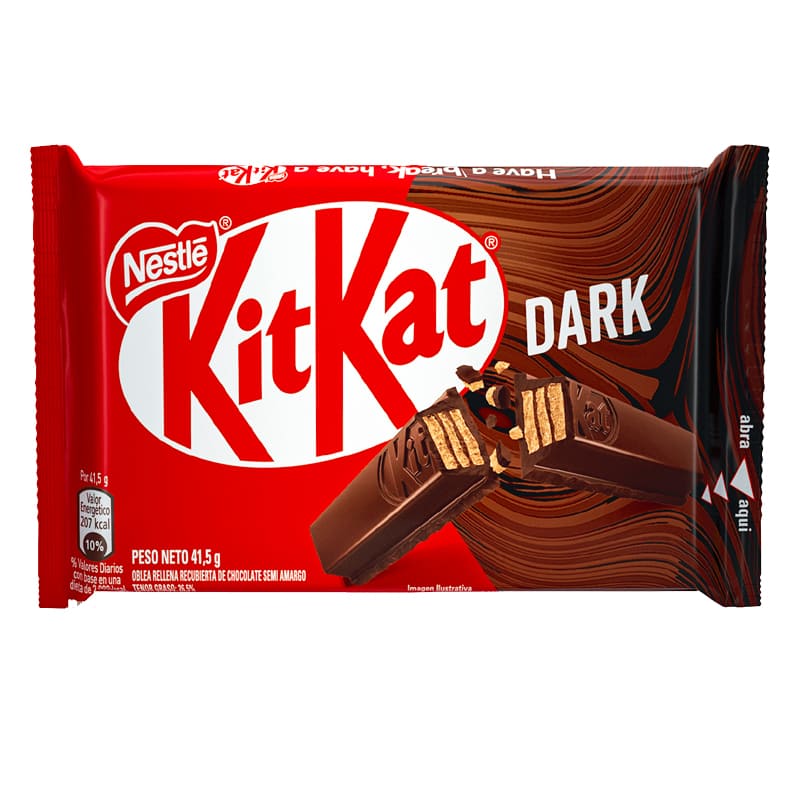 CHOCOLATE KIT KAT DARK NESTLE 41.5 GR