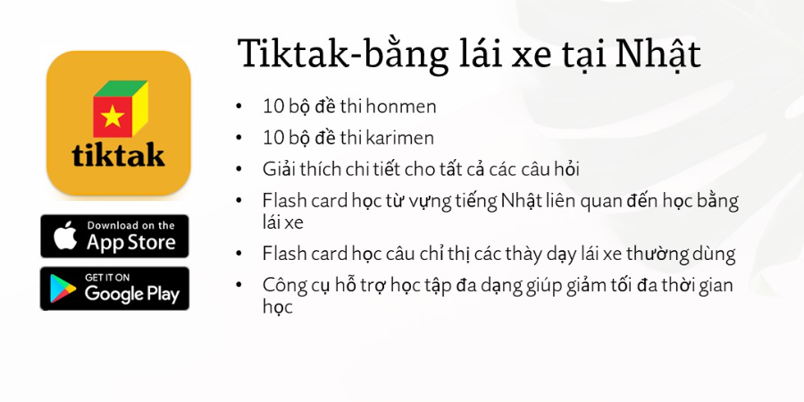 Giới thiệu ứng dụng học bằng lái xe ô tô tại Nhật bằng tiếng Việt - GoEMON