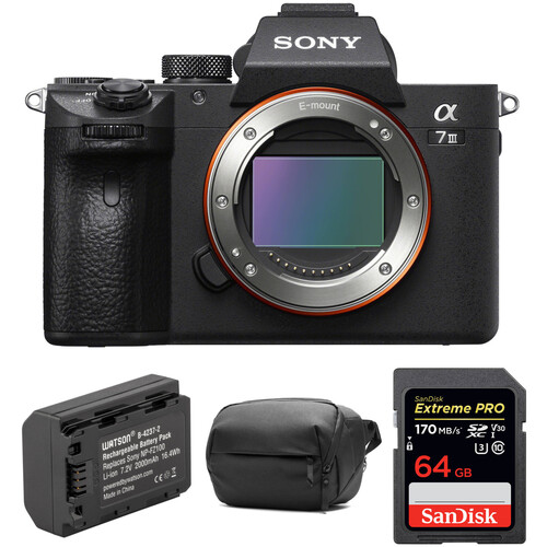 Sony Alpha A7 III Sony Alpha a7 III Mirrorless Digital Camera Body with Accessory Kit