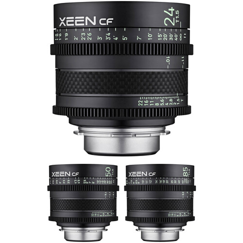 Rokinon Xeen CF Rokinon XEEN CF Cine 3-Lens Kit (Canon EF Mount)