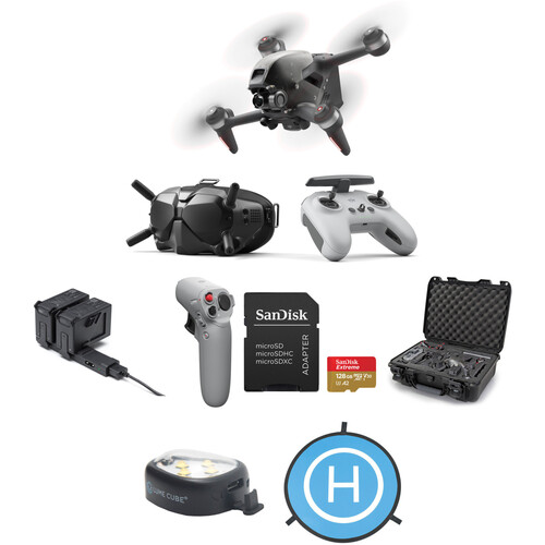 DJI FPV DRONE DJI FPV Drone with Motion Controller, Case & Fly More Kit