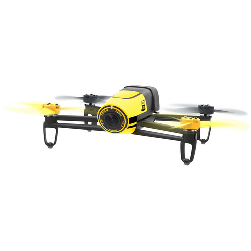 Parrot BeBop Drone  Parrot BeBop Drone Quadcopter with 14-Megapixel Flight Camera (Yellow)