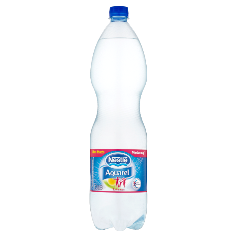 Nestlé Aquarel ásványvíz 1,5 l enyhén szénsavas