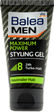 Balea MEN Hajformázó gél Maximum Power, 30 ml