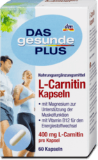 DAS gesunde PLUS L Carnitin kapszula, 60 db