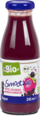 Smoothie alma, bodza, berkenye és málna ízű, 245 ml