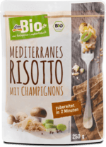 dmBio Egytálétel gombás rizottó, 250 g