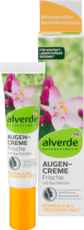 alverde NATURKOSMETIK Szemránckrém bach virág, normál és száraz bőrre, 15 ml