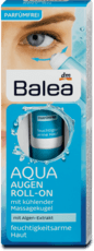 Balea Aqua szemkörnyékápoló roll on, 15 ml