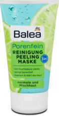 Balea Balea Pórusfinomító és bőrradírozó arcmaszk 3in1, gyümölcssavval, normál és vegyes bőrre