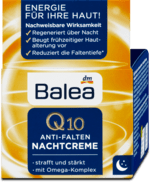 Balea Ránctalanító arckrém Q10 éjszakai, 50 ml