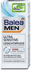 Balea MEN Arckrém, Ultra Sensitive, 50 ml