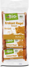 dmBio Krokant szelet szezámmal, 108 g