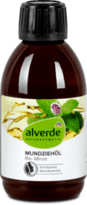 alverde NATURKOSMETIK Szájöblögető olaj, bio menta, 200 ml