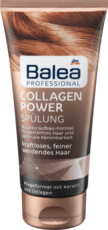 Balea Professional Balzsam Collagen Power, keratinnal és kollagénnel, tartás nélküli, vékony szálú