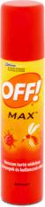 OFF! Szúnyogriasztó aeroszol Max, 100 ml