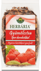 Herbária gyümölcstea eperdarabokkal, 0,12 kg