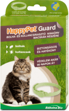 HAPPY PET Bolha és kullancsriasztó nyakörv macskáknak, 1 db