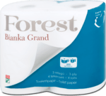 Forest Toalettpapír Bianka Grand 4 tekercs 3 rétegű, 4 db