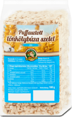 Vegabond Puffasztott tönkölybúza sós, 100 g