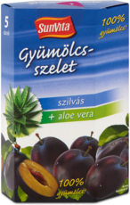 Szilvás gyümölcsszelet aloe verával, 75 g