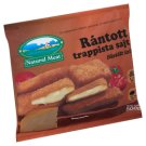 Natural Meat gyorsfagyasztott, elősütött, füstölt ízű, rántott trappista sajt 500 g