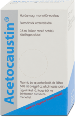 Acetocaustin Szemölcsirtó oldat, 0,5 ml