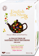 English Tea Shop Bio tea gyümölcs variációk 20x1,75g, 0,04 kg