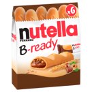 Nutella B ready ropogós ostya kakaós mogyorókrémmel és búzakészítménnyel töltve 6 x 22 g