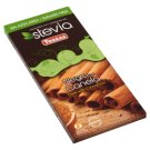 Torras Stevia gluténmentes fahéjas étcsokoládé hozzáadott cukor nélkül, édesítőszerrel 125 g