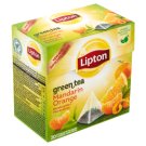 Lipton mandarin narancs zöld tea 20 piramis filter