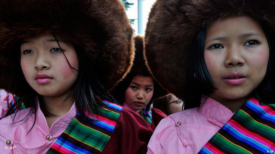 藏族兒童對於傳統文化的認同正在消失（圖／美聯社）
