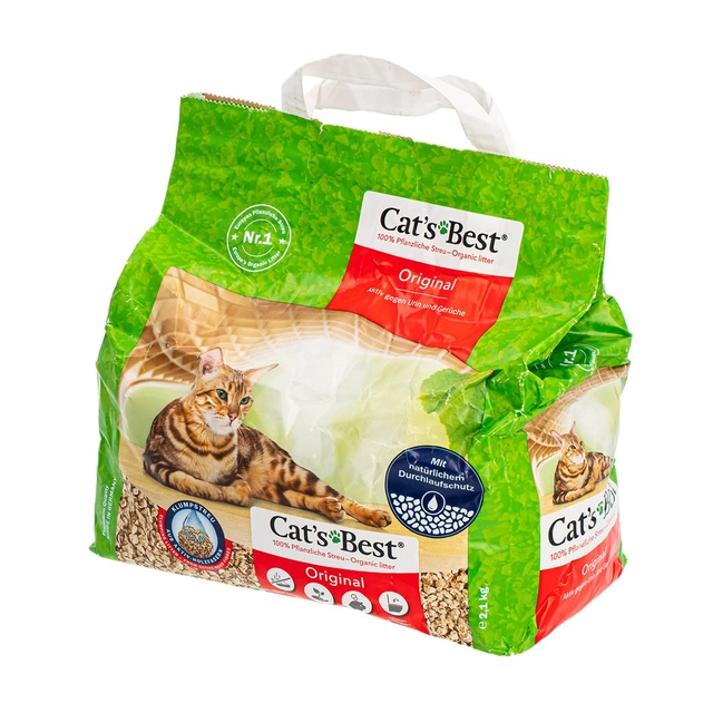 Eco Plus kraikas katėms CATS BEST, 2,1 kg