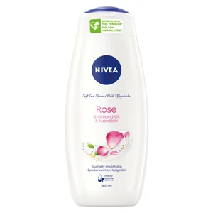Dušo gelis NIVEA Rose & Almond Oil, 500 ml