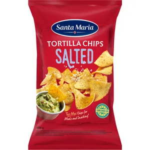 Kukurūzų traškučiai SANTA MARIA (su druska), 185 g