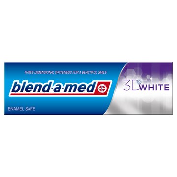 Dantų pasta BLEND A MED 3D White, 75ml | Hygiene | Personal Care | LastMile MARKET | Klaipėda | LastMile