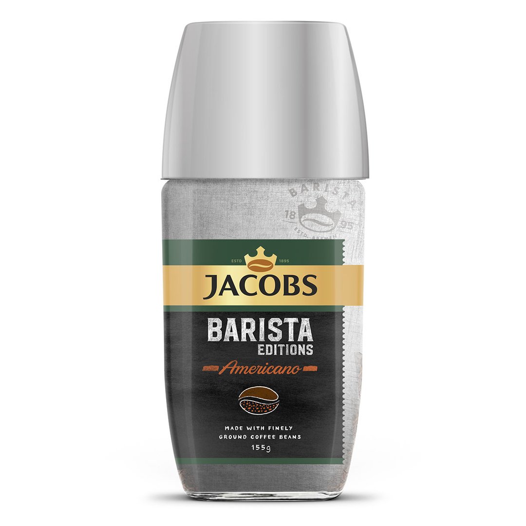 Кофе якобс бариста. Jacobs Barista Editions. Jacobs Barista кофе растворимый. Растворимый кофе Якобс бариста американо.
