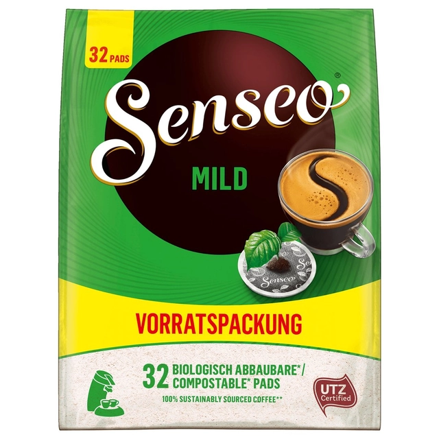 | Michelstadt Senseo REWE 222g, Mild LastMile 32 Kaffeepads | Pads