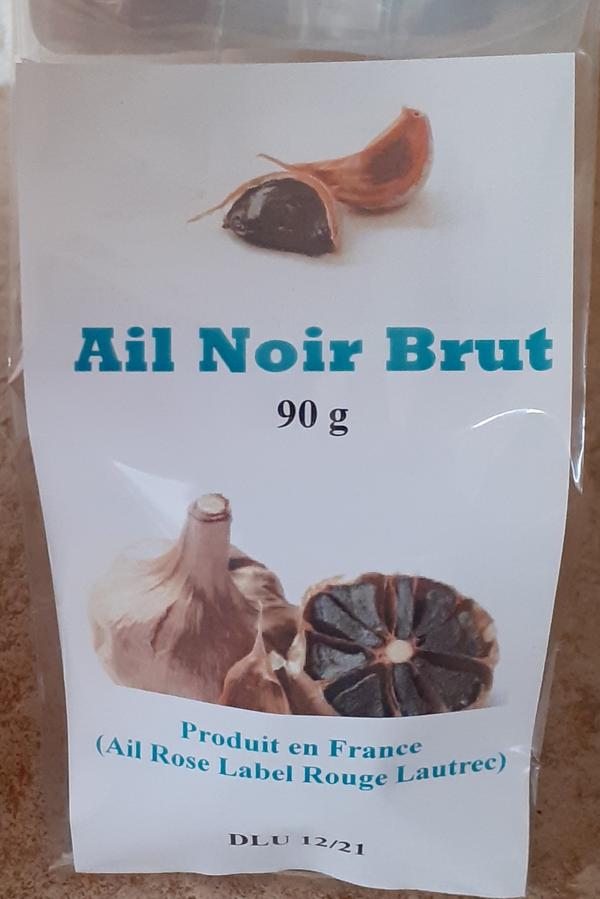 Ail Noir Brut 2 têtes