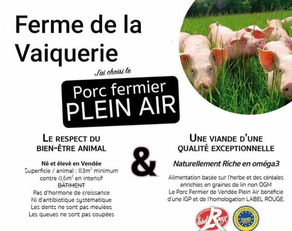 Vente de viande fermière et de charcuterie artisanale 