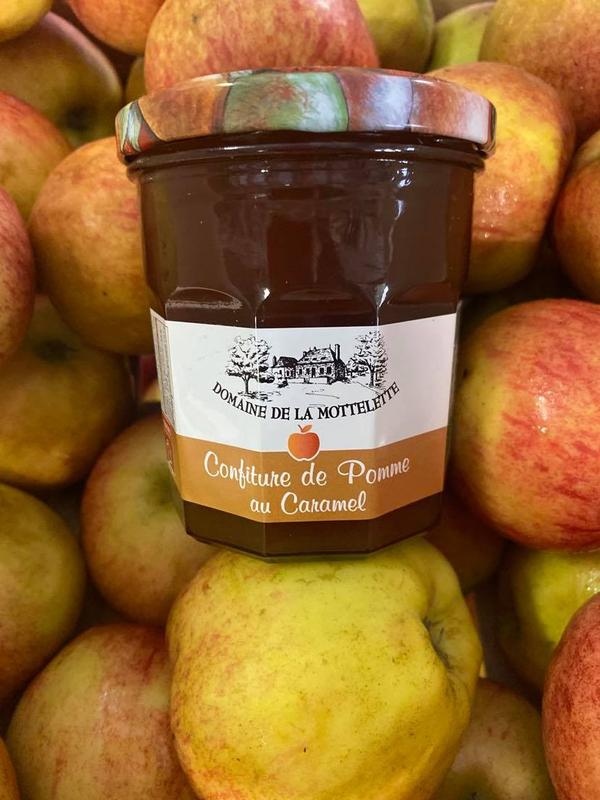 Confiture de Pomme au Caramel beurre salé Bio