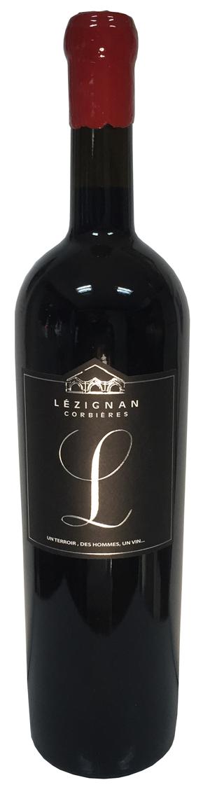 L de Lézignan - vin rouge des Corbières Magnum 150 CL