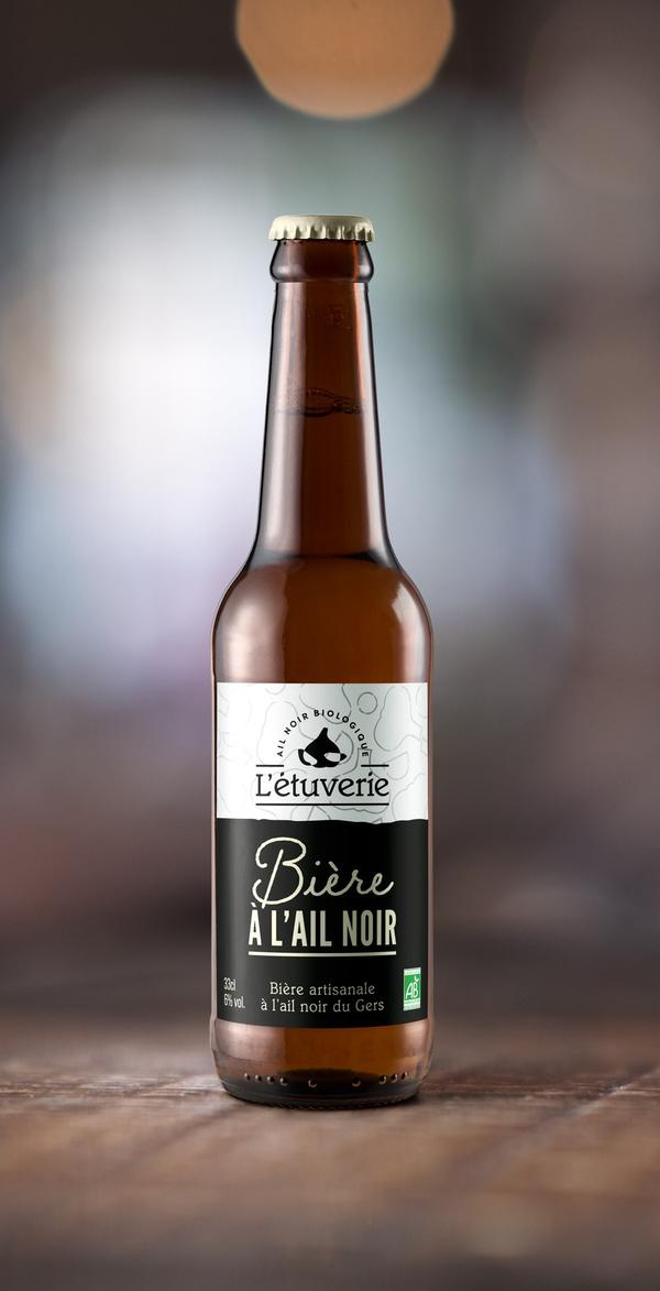 Bière à l'ail noir bio