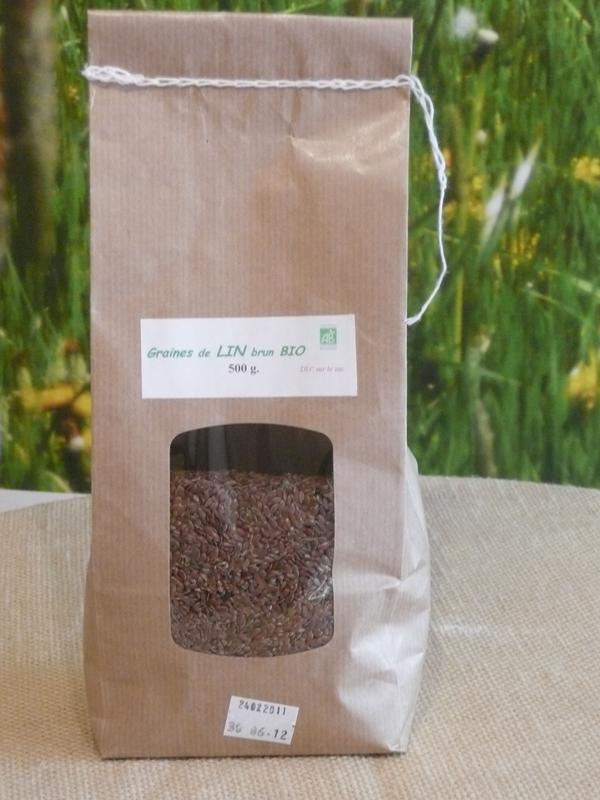 graines de lin bio