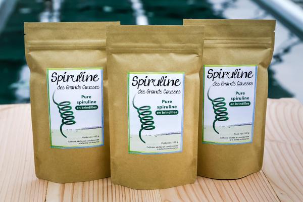 Pure spiruline en brindilles