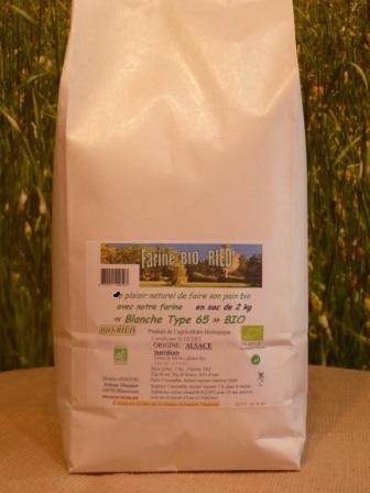 farine BIO type 65 en 2 kg